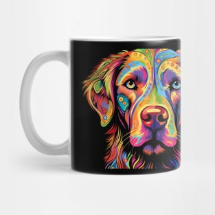 colorful Labrador retriever Mug